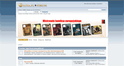 Desktop Screenshot of forum.gildia.pl